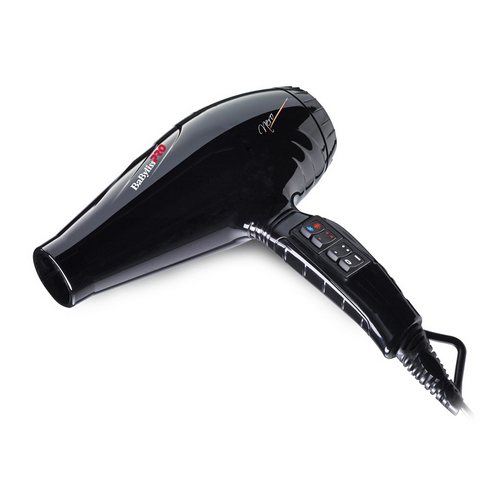 Бэбилисс Профессиональный фен Luminoso Nero Ionic черный, 2100W, 2 насадки (Babyliss, Фены, Ionic)