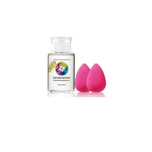 Бьютиблендер Набор  2 спонжа beautyblender original и очищающий гель (Beautyblender, Спонжи)