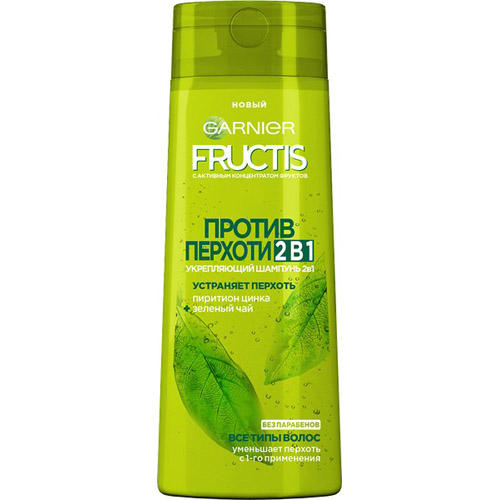 Гарньер Шампунь 2в1 от перхоти 250 мл (Garnier, Fructis)