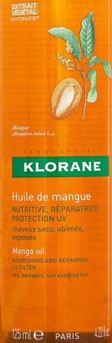 Клоран Масло Манго 125 мл (Klorane, Dry Hair), фото-3