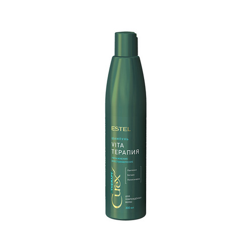 Эстель Шампунь для сухих, ослабленных и поврежденных волос 300 мл (Estel Professional, Curex, Therapy)
