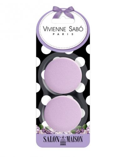 Вивьен Сабо Набор круглых латексных спонжей для макияжа 2 шт (Vivienne Sabo, Аксессуары, Для макияжа)