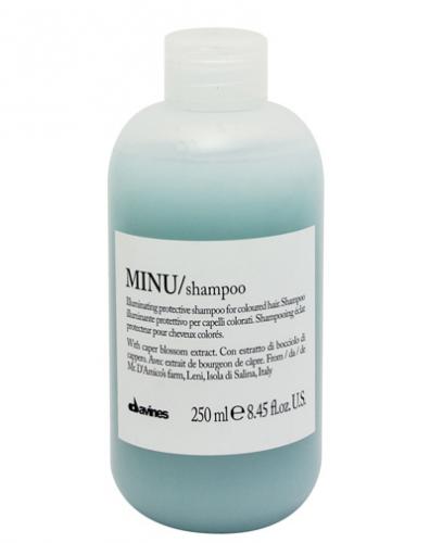 Защитный шампунь для сохранения косметического цвета волос Minu, 250 мл