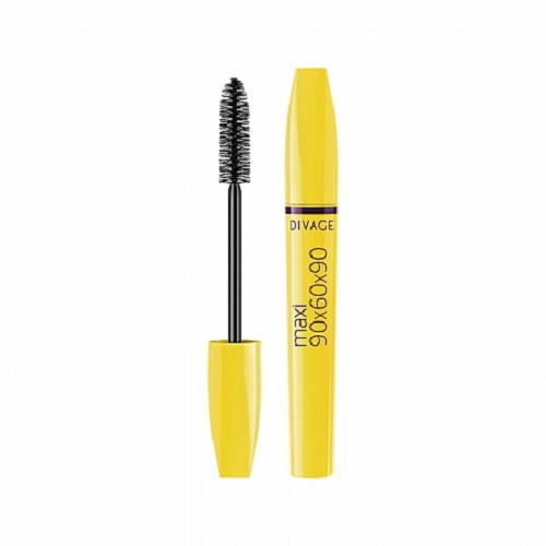 Диваж Тушь для ресниц 90х60х90 Maxi тон № 9101 (Divage, MASCARA 90х60х90 MAXI)