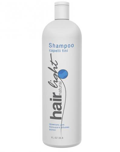 Hair Natural Light Shampoo Capelli Fini Шампунь для большего объема волос, 1000 мл (Hair Light)