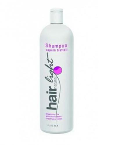 Hair Natural Light Shampoo Capelli Trattati Шампунь для восстановления структуры волос, 1000 мл
