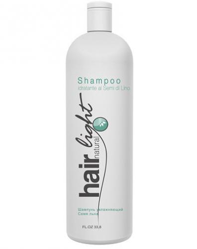 Hair Natural Light Shampoo Idratante ai Semi di Lino Шампунь увлажняющий &quot;Семя льна&quot;, 1000 мл (Hair Natural Light)
