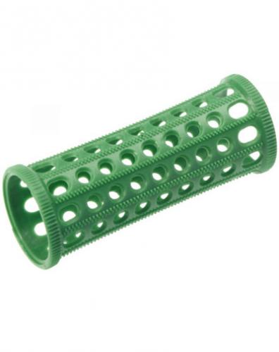 Зеленые пластиковые бигуди 25 мм 10 шт (Бигуди)