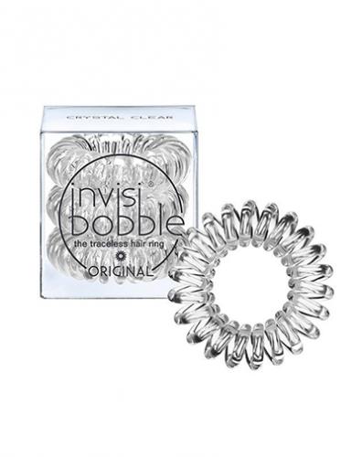 Инвизибабл Резинки для волос Original Crystal Clear 3 шт (Invisibobble, Original)