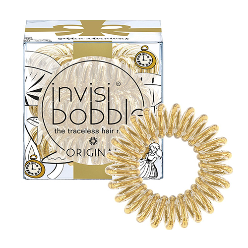 Инвизибабл Резинка-браслет для волос Golden Adventure сияющий золотой (Invisibobble, Original)