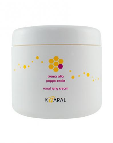 Каарал Питательная крем-маска для волос с маточным молочком Royal Jelly Cream, 500 мл (Kaaral, AAA, Keratin Color Care)