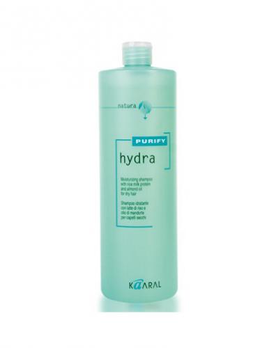 Каарал Увлажняющий шампунь для сухих волос Moisturizing Shampoo, 1000 мл (Kaaral, Purify, Hydra), фото-8