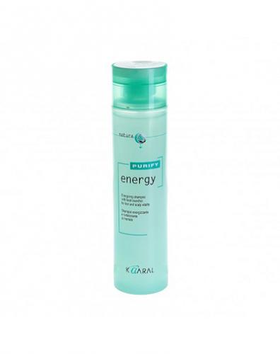 Каарал Интенсивный энергетический шампунь с ментолом Daily Shampoo, 300 мл (Kaaral, Purify, Energy), фото-2