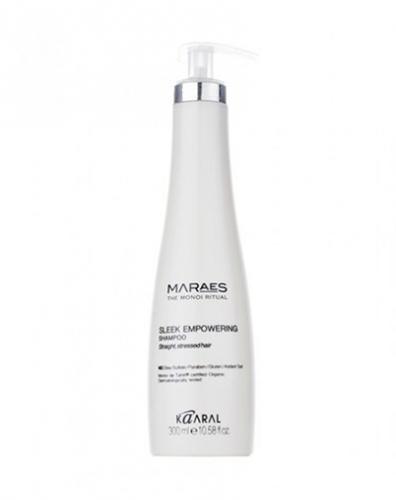Восстанавливающий шампунь для прямых поврежденных волос Sleek Empowering Shampoo, 300 мл