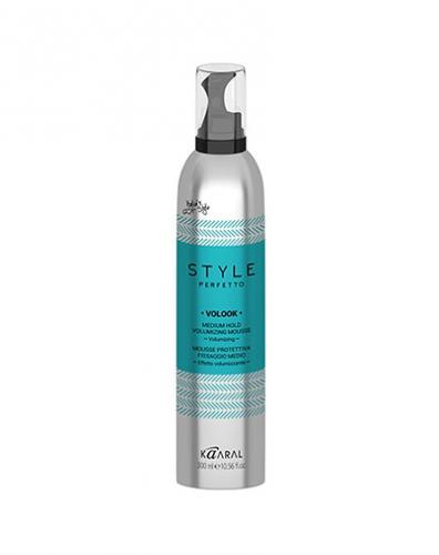 Каарал Мусс для укладки волос средней фиксации Volook Medium Hold Volumizing Mousse, 300 мл (Kaaral, Style Perfetto)