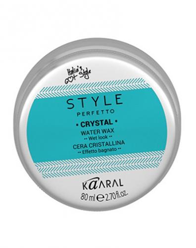 Каарал Воск для волос с блеском Crystal Water Wax, 80 мл (Kaaral, Style Perfetto)