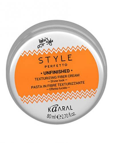 Каарал Волокнистая паста для текстурирования волос Unfinished Texturizing Fiber Cream, 80 мл (Kaaral, Style Perfetto)