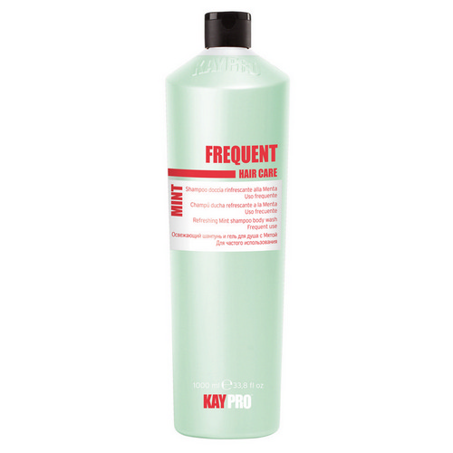 Шампунь и гель для душа с мятой, 1000 мл (Frequent Hair Care)
