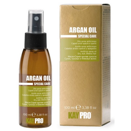 Кайпро Масло-спрей аргановым маслом против сухости волос, 100 мл (Kaypro, Argan Oil Special Care)