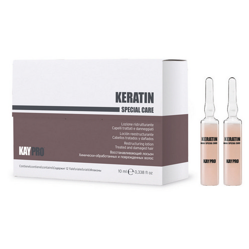 Лосьон восстанавливающий с кератином, 12х10 мл (Keratin special care)