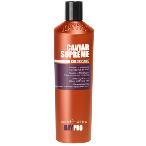 Кайпро Шампунь с икрой для улучшения окрашенных и химически обработанных волос, 350 мл (Kaypro, Caviar Supreme)