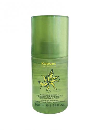 Капус Профессионал Флюид для волос с эфирным маслом цветка дерева Иланг-Иланг 100 мл (Kapous Professional, Ilang Ilang)