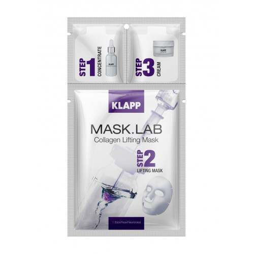 Клапп Набор Collagen Lifting Mask, 1 шт (Klapp, Mask.Lab)
