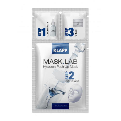 Клапп Набор Hyaluron Push up Mask, 1 шт (Klapp, Mask.Lab)