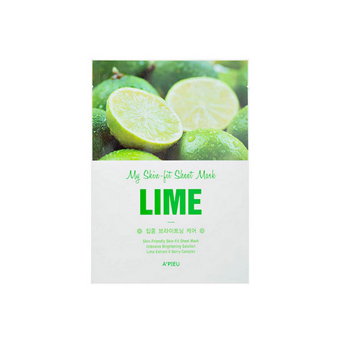 Маска для лица тканевая Lime 25 гр (, My Skin-Fit)