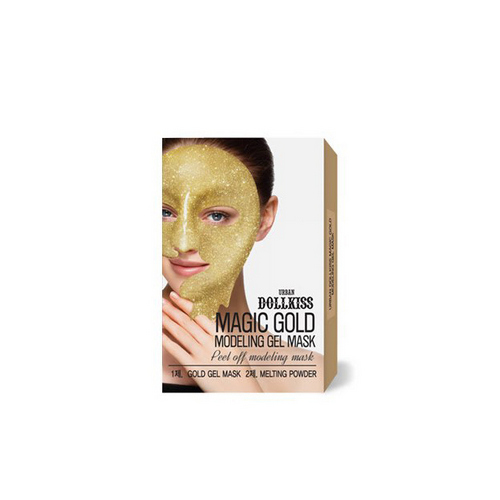 Маска для лица гелевая с золотом Urbandollkiss Magic Gold 50гр/5гр (Для лица)