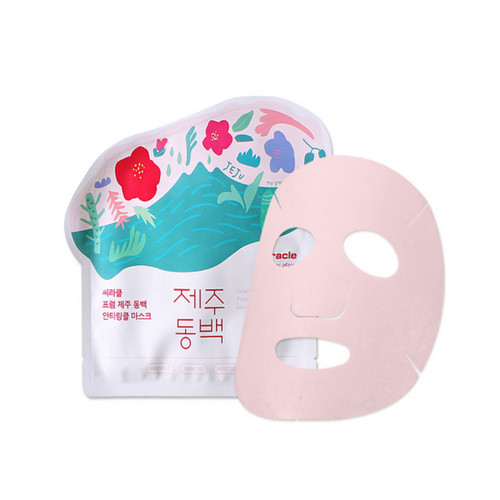 Маска для лица тканевая от морщин From Jeju Camellia Flower Anti-Wrinkle Mask Pack 21 гр (Mask)