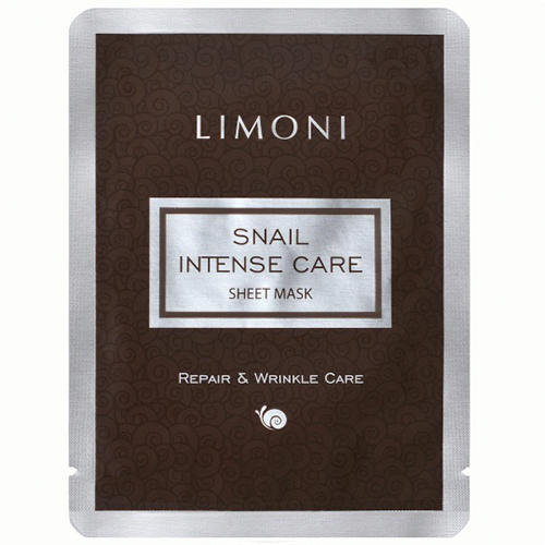 Лимони Интенсивная маска для лица с экстрактом секреции улитки 18 гр (Limoni, Snail Intense)
