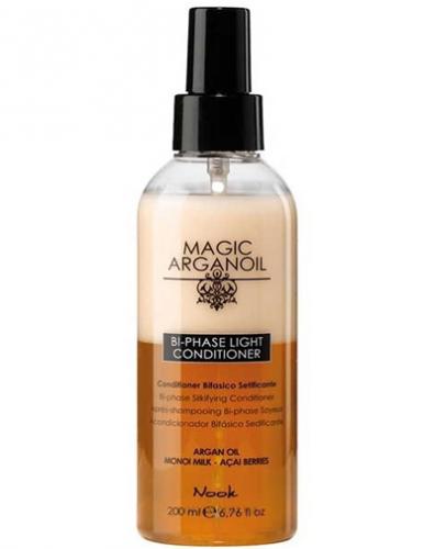 Нук Двухфазный спрей-кондиционер для волос Bi-Phase Light Conditioner, 200 мл (Nook, Magic Arganoil, Secret)