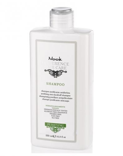 Нук Шампунь против перхоти Ph 5,5, 500 мл (Nook, Difference Hair Care, DHC Purifying, Re-Balance)