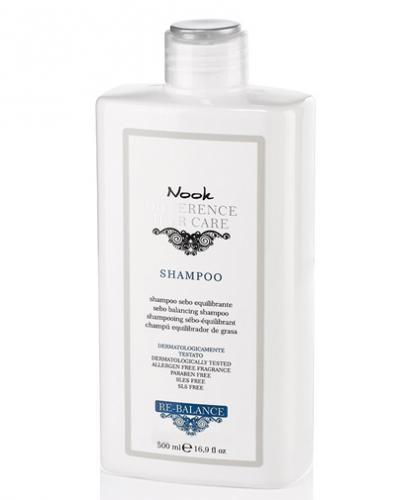 Нук Шампунь для кожи головы, склонной к жирности Ph 5,0, 500 мл (Nook, Difference Hair Care, DHC Purifying, Re-Balance)