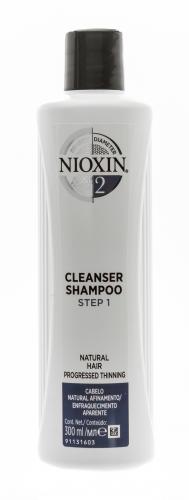 Ниоксин Очищающий шампунь (Система 2) 300 мл (Nioxin, 3D система ухода, System 2), фото-2