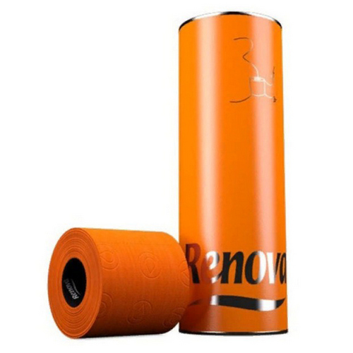 Туалетная бумага Tube Orange, 3х15 ()