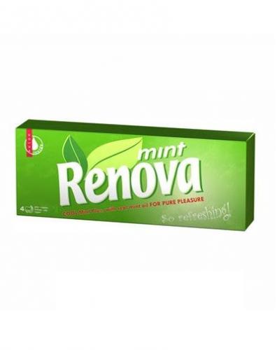Платочки бумажные Renova Mint ()