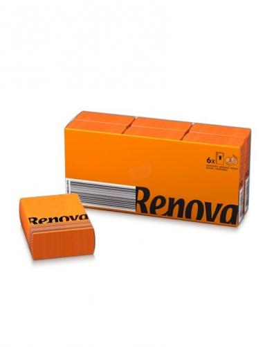 Платочки бумажные Renova Orange ()