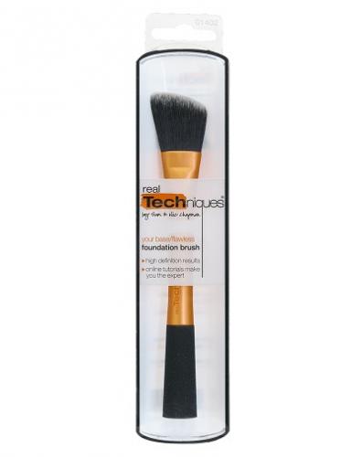 Реал Техникс Кисть для тона скошенная Foundation Brush (Real Techniques, Base), фото-2