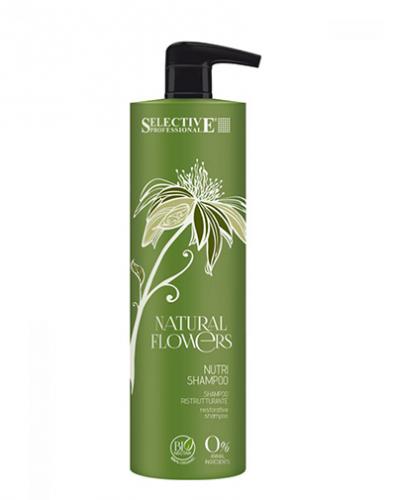 Селектив Питательный шампунь для восстановления волос Nutri Shampoo, 1000 мл (Selective, Eco Line)
