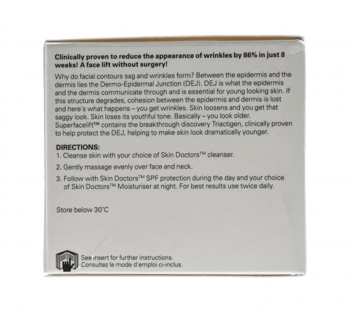 Скин Докторс Крем – лифтинг для лица, Superfacelift 50 мл (Skin Doctors, Antiage), фото-3