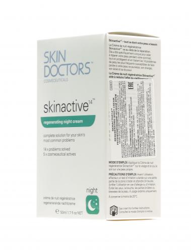 Скин Докторс Регенерирующий ночной крем, 50 мл (Skin Doctors, Skinactive14), фото-8