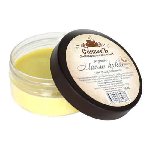 Масло &quot;Какао&quot;, нерафинированное, 100 г (Спивакъ, Масла)