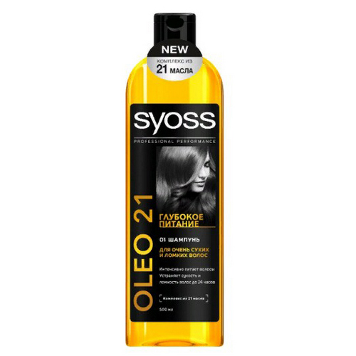 Шампунь для сухих и ломких волос, 500 мл (, Oleo)