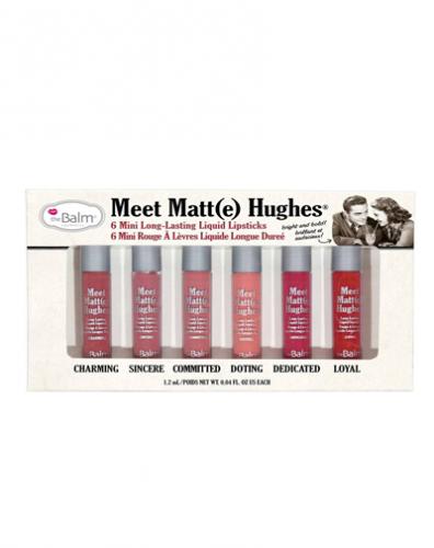 Meet Matt(e) Hughes Набор из 6 оттенков мини жидких матовых помад (Губы, Meet Matt(e) Hughes)