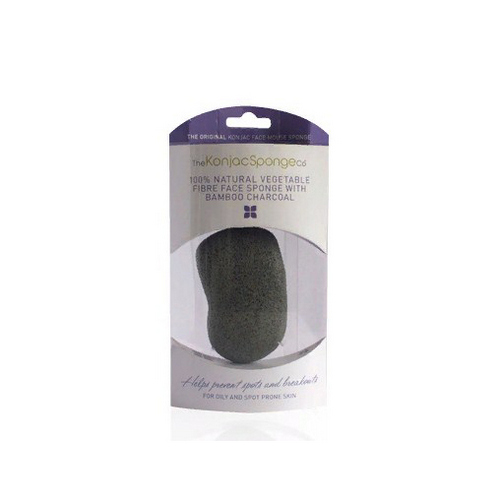 Спонж Premium Face Mouse для умывания лица с древесным углем для жирной кожи, 1 шт (Sponge)