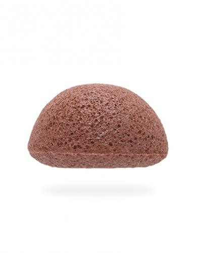 Спонж для умывания лица Facial Puff Konjac Sponge Red Clay с красной глиной (Sponge)