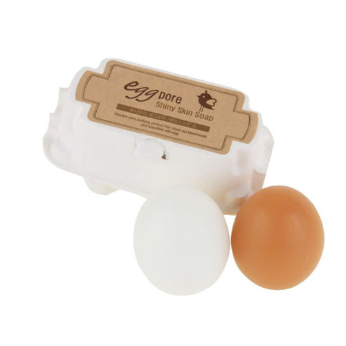 Очищающее мыло для сужения пор ручной работы 2 х 50 гр (Egg Pore)