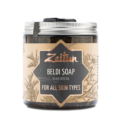 Зейтун Натуральное деревенское мыло №6, для всех типов кожи, 300мл (Zeitun, Для ванны и душа)